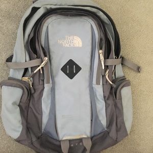 North face back pack!